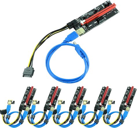 Buy Ziyituod Pack Pci E Riser X To X Graphics Extender Suitable