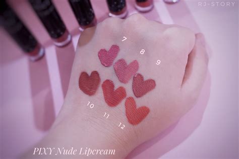 PIXY Asian Beauty Trip PIXY Lipcream Nude Series Review Roswitha
