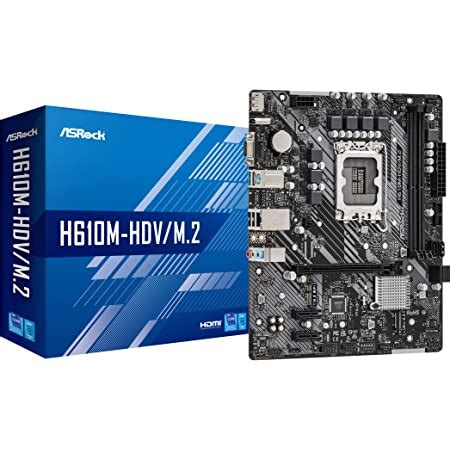 Amazon Asrock B M Hdv Intel B Cpu Lga