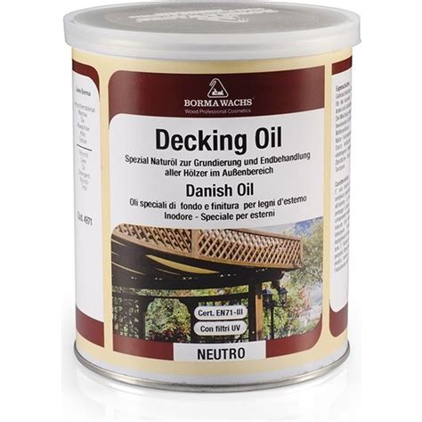 Borma Wachs Decking Oil Hd danish Oil Dek Yağı Fiyatı