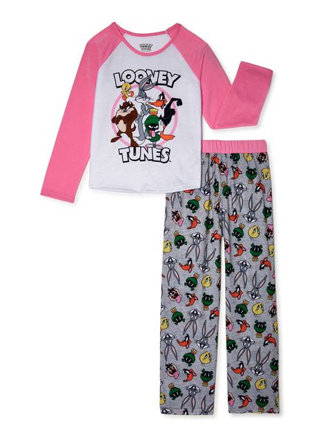 Looney Tunes Looney Tunes Girls Long Sleeve Top And Pants 2 Piece