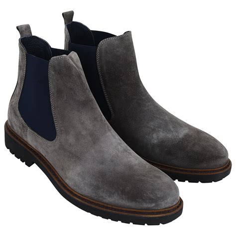 Замшевые ботинки-челси Cerruti 1881 CSSU00146S_grey*43-i ...