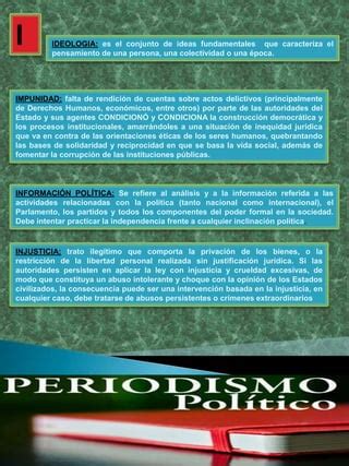 Periodismo Politico Glosario PDF