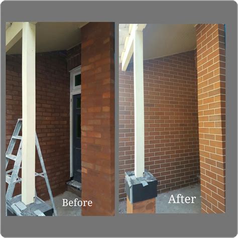 Before & After Tuckpointing #tuckpointing | Brick repair, House ...