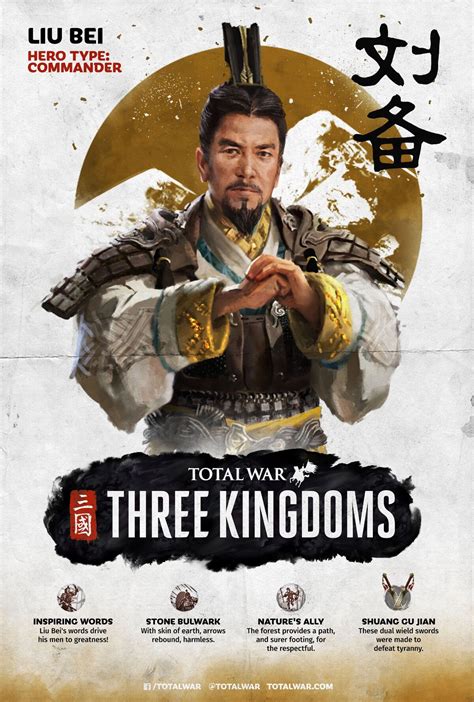 Liu Bei Total War Wiki Fandom