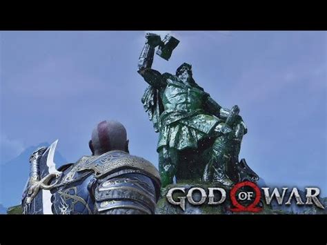 God Of War Destruindo A Est Tua Do Thor Dublado Pt Br Ps