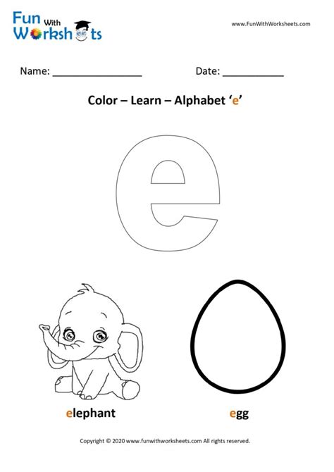 Free Beginning Sounds Worksheet Short E Free Classrooms