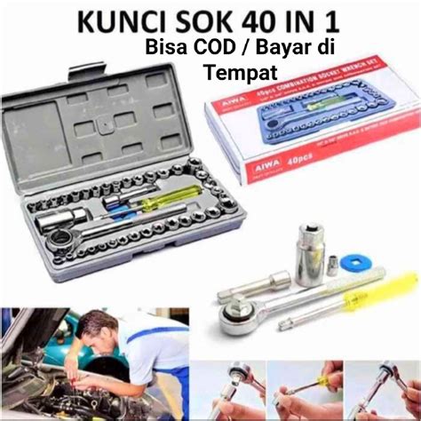 Jual Barangunik Kunci Sok Pcs Multipurpose Combination Socket