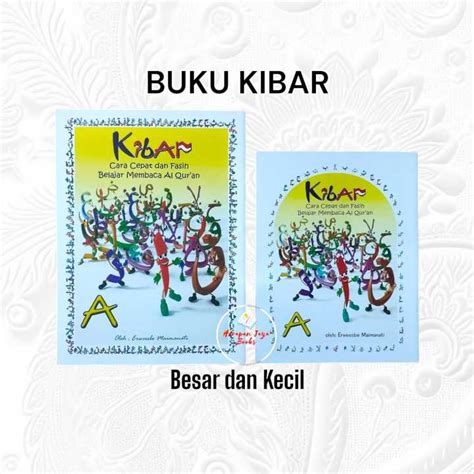 BUKU KIBAR CARA CEPAT DAN FASIH BELAJAR MEMBACA AL QUR AN Lazada