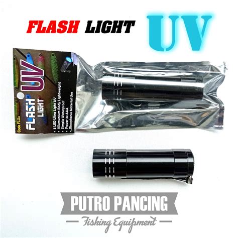 Jual Senter UV Mini 9 UV LED Shopee Indonesia