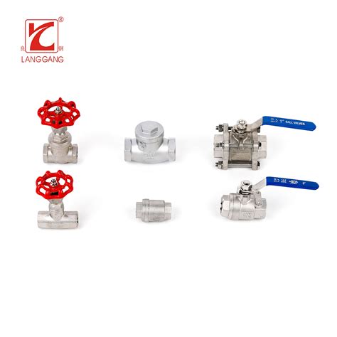 Shining Finishing Casting Stainless Steel Threaded Lift Check Valve