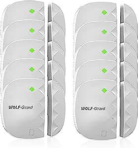 Wolf Guard Wireless Mhz Door Window Alarm Security X White