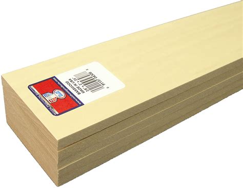 Midwest Products Basswood Sheet 24 3 8 X3 Michaels