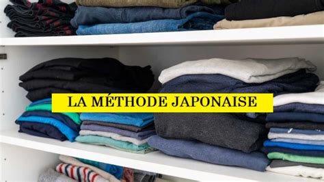 La méthode japonaise pour plier les vêtements dans les tiroirs tout