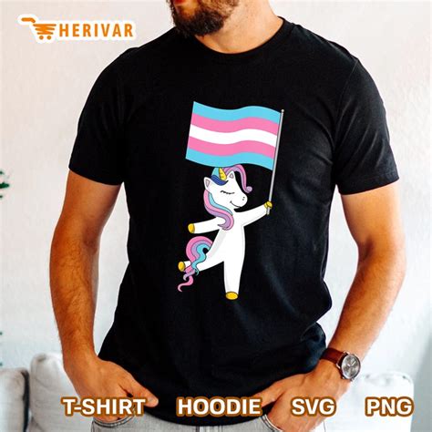 Transgender Unicorn Trans Pride Lgbt Flag Pronouns Lives T Shirts