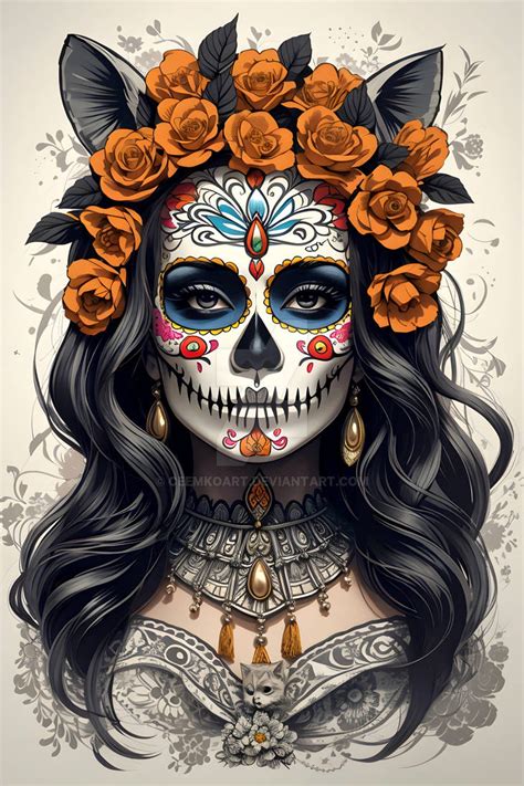 Eternal Bloom: Catrina Calavera Collection by CeemkoArt on DeviantArt