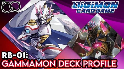 Rb Gammamon Deck Profile Digimon Card Game Youtube