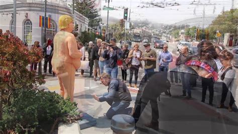 Trump Protests City Wide Nudity Ban In San Francisco Humourous Youtube