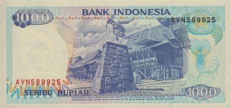 1000 Rupiah Indonesia 1949 Date Numista