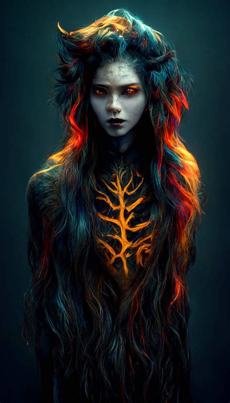 gorgeous female Wendigo witch by loveisartnab on DeviantArt ...