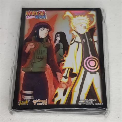 40 Pcs Naruto Uzumaki Hinata Neji Hyuga Card Sleeves Kayou Official