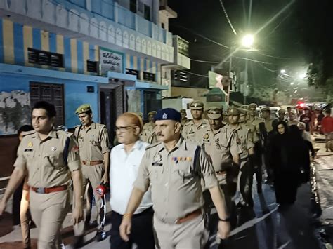 Kept Marching With Ssp Force Till Night Imposed Duty Of 3 Company Pac