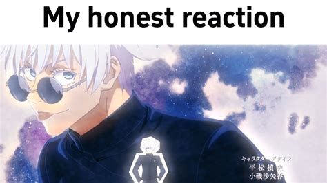 My Honest Reaction Gojo Vers Youtube