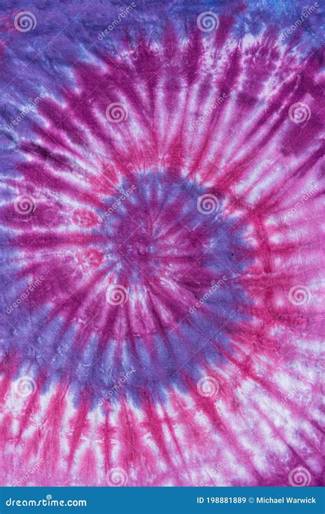 Fashionable Colorful Retro Abstract Psychedelic Ice Tie Dye Swirl