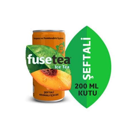 Fusetea Şeftali Soğuk Çay Kutu 200 ml