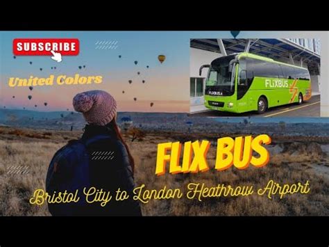 Flix Bus Bristol To London Heathrow Airport Youtube