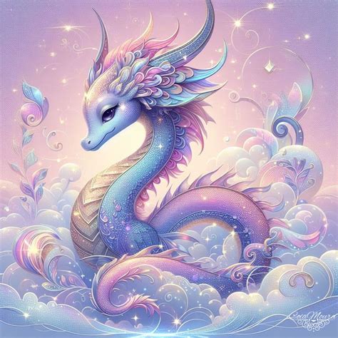 Coiamoura In Cute Dragon Drawing Baby Dragon Art Mythical