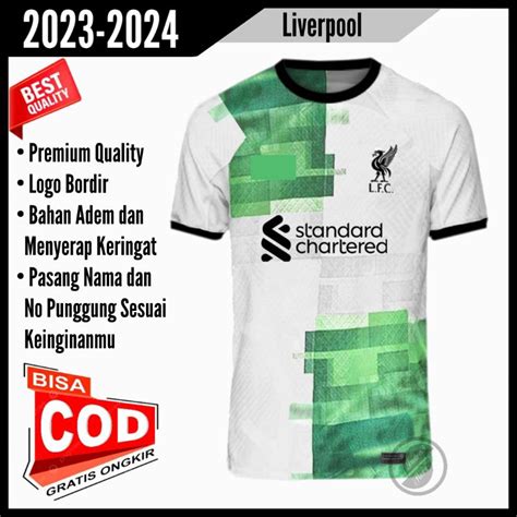 Jual Jersey Liverpoll Away Grade Ori Import Baju Sepak Bola