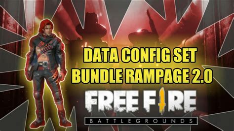 DATA CONFIG FULL SET BUNDLE RAMPAGE 2 0 SKIN EKLUSIF GARENA FREE