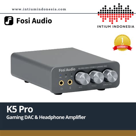 Jual Fosi Audio K Pro Usb Gaming Dac With Microphone Headphone