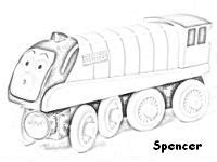 Spencer Thomas And Friends Coloring Pages Coloring Pages