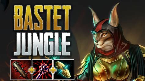 The Forgotten Assassin Bastet Jungle Gameplay SMITE Conquest YouTube