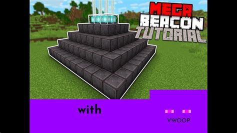 Minecraft Bedrock 116 6 Effect Mega Beacon Tutorial All 6 Beacon Effects Youtube