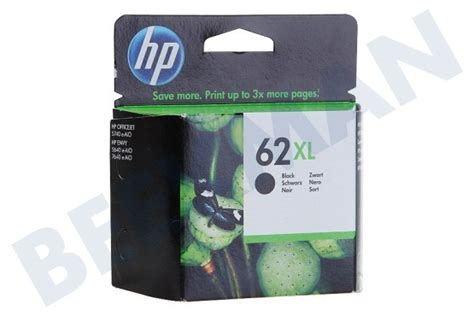 HP Hewlett Packard HP C2P05AE HP 62 XL Black