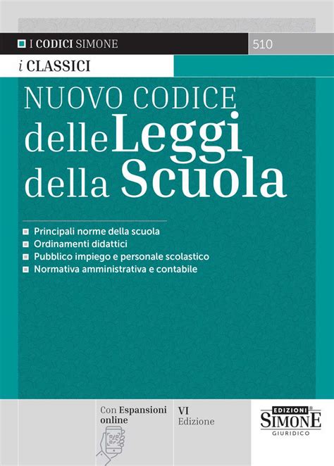 Codice Delle Leggi Della Scuola LibreriaPirola It