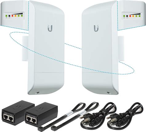 Amazon Pre Configured Bundle Of 2 Ubiquiti NanoStation LOCOM5 P2P