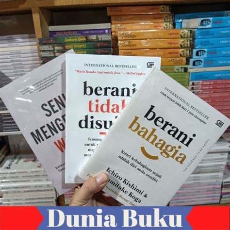 Paket 3 Buku BERANI TIDAK DISUKAI BERANI BAHAGIA SENI MENGELOLA