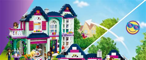 Lego Friends La Villetta Familiare Di Andrea Casa Delle Bambole