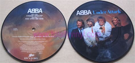 Totally Vinyl Records || Abba - Under attack 7 inch Picture Disc