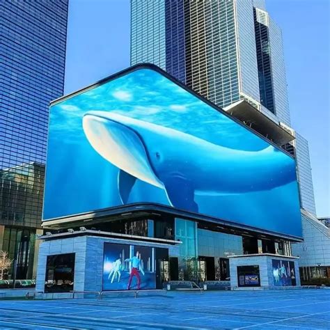 Naked Eye 3D LED Display Screen Billboard Custom LED Display Screens Manufacturer LEDKUL
