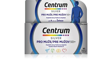 Centrum Multivitamín Pro Muže 50 Tablety S Multivitamínovým Komplexem Notino Cz