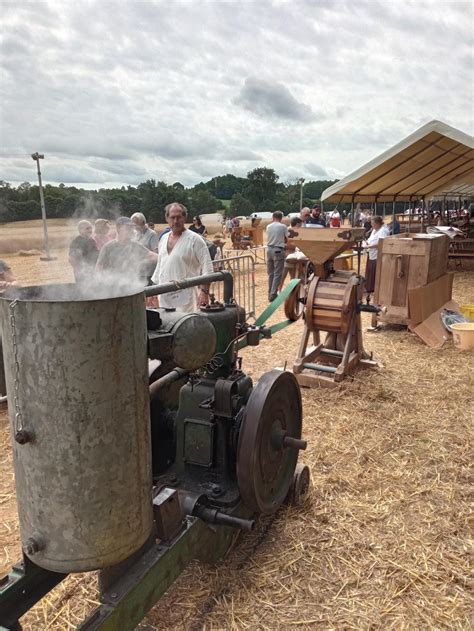 Montembœuf grand succès de la fête des battages aux Labourières