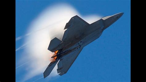 F 22 Raptor In Action Best Flyover Top 10 Jets Great Tn Airshow 2016 Awesome