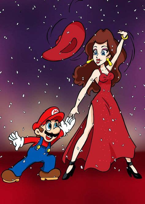 Mario And Pauline Jump Up Super Star By