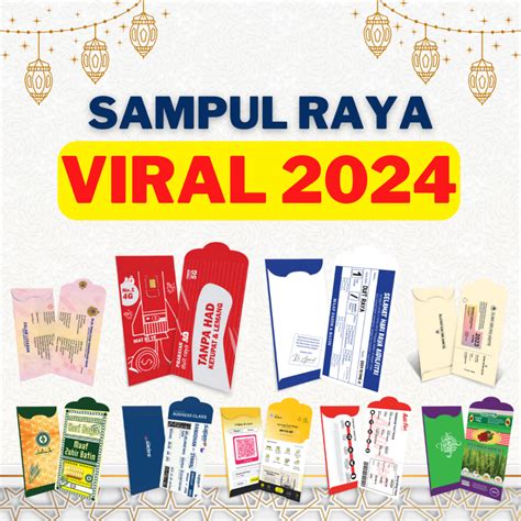 HARGA BORONG Sampul Raya Viral Rare 2024 Sampul Tebal 10pcs Per Pack