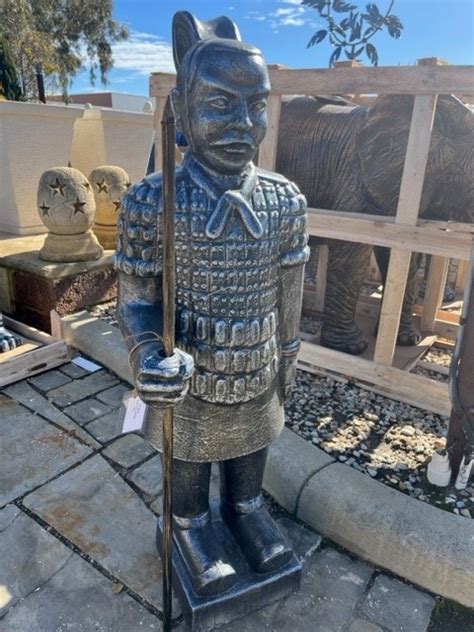 Mongol Statue 100cm | Down to Earth Garden Supplies